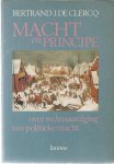 Bertrand J. de Clercq - Macht en principe
