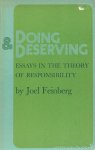 FEINBERG, J. - Doing and deserving. Essays in the theory of responsibility.