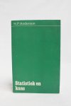 Anderson, H.P. - Statistiek en kans. Een beknopte inleiding voor het beroepsonderwijs (2 foto's)