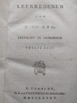 Loo J. van - Leerredenen