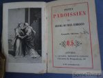 N/A. - Petit Paroissien ou Recueil de pieux exercises.