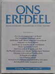 Deleu Jozef, Niessen Frits,  e.a. - Ons Erfdeel Algemeen Nederlands tweemaandelijks Cultureel Tijdschrift 41e jaargang 1989 nummer 3