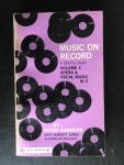 Gammond, Peter & Burnette James - Music on record, Vol 4, Opera & Vocal Music M-Z