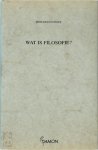 Benedetto Croce, Martine Lejeune - Wat is filosofie?