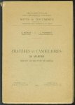 A. Merlin, Louis Poinssot - Cratères et candélabres de marbre trouvés en mer près de Mahdia.