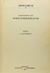RALPH VAN BEAUVAIS - Glose super donatum. Edited with a short introduction, notes and indices by C.H. Kneepkens.
