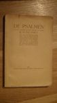 Smet, R.H. de - De psalmen. Uit het Hebreeuwsch vertaald. Met een inleidende studie van Cyriel Verschaeve over de poezie der psalmen