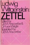 Ludwig Wittgenstein 37383, [Ed.] G.E.M. Anscombe , [Ed.] G.H. von Wright - Zettel