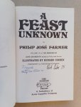 Farmer, Philip Jose; Corben, Richard (ills.); Sturgeon, Theodore (postscr.) - A Feast Unknown SIGNED BY CORBEN & FARMER