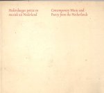 Hemmer, Cathy - Hedendaagse poëzie en muziek uit Nederland / Contemporary Music and Poetry from the Netherlands