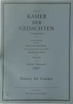 Thierry De Cordier 245810 - Over de Kamer der Gedachten (Scriptorium) E.A. zoals getoond in het Belgisch paviljoen van de tentoonstellingstuinen Giardini di Castello te Venetië n.a.v.d. XLVIIe Biënnale