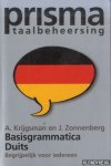 Krĳgsman, A. & J. Zonnenberg - Basisgrammatica Duits: Begrijpelijk voor iedereen