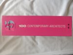 Jodidio, Philip - 100 Contemporary Architects  --- COMPLETE SET IN CASETTE ---  2 volumes .  100 contemporary architects = 100 zeitgenössische Architekten = 100 architectes contemorains