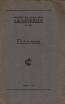 Addens, Ir. N.H.H. - Addens, Ir. N.H.H.-Proefvelden met Kalkstikstof in 1927