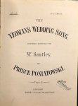 Poniatowki, Prince: - The yeoman`s wedding song. No. 1. in G