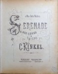 Kinkel, Charles: - La Sérénade des Anges pour piano