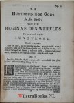 Staveren, Petrus van - De Huyshoudinge Gods in sijn Kerke, van den Beginne des Werelds tot aan, ende in, de Sundvloed. De Tweede Druk.