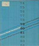 Redactie - Centraal Missie Commissariaat - Aktiviteitenverslag 1979 - 80 - 81