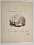 Meer, Noach van der (1741-1822) - [Antique print, 1774] Op den brand van den Schouwburg te Amsterdam; den Elfden May, published 1774, 1 p.