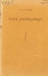 Wiggers, A.J. - Enkele plaatsbepalingen : Rede uitgesproken bij de aanvaardig van het ambt van hoogleraar in de fysische geografie en kwartairgeologie aan de Vrije Universiteit te Amsterdam op vrijdag 18 maart 1960