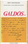 Montesinos, Jose F. - Galdos - estudios sobre la novella Espanola del Siglo XIX