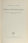 Kloeke, G.G. - Kamper spreekwoorden. Naar de uitgave van Warnersen anno 1550