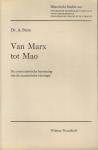 Stam, Dr. A. - Van Marx tot Mao / De communistische herziening van de marxistische ideologie