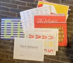 Lommen & Peter Verheul (samenst.), Mathieu - Dutch Alphabets. New Examples of Writing & Lettering.