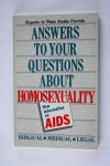Cynthia Lanning (edit.) - Answers to you questions about homosexuality. New information about Aids Cynthia Lanning (edit.) - Answers to you questions about homosexuality. New information about Aids