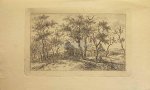 ANONYMOUS, - Man resting underneath a tree