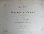 Goethe, von Johann Wolfgang - Umrisse zu Goethes Faust