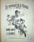 Desormes, L.C.: - En revenant de la revue. Chanson-marché créée par Paulus