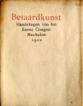 Glockenkunde: - Beiaardkunst. Handelingen van het eerste congres Mechelen 1922
