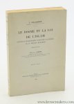Goldziher, I. - Le dogme et la loi de l'Islam. Histoire du développement dogmatique et juridique de la religion Musulmane. Nouveau tirage.