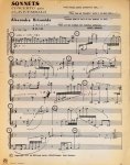 Hrisanide, Alexander: - Sonnets, concerto per clavicembalo [e orchestra]
