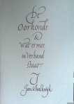 Schalkwijk, Jan - De oorkonde & wat ermee in verband staat