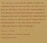 Hindman, Sandra; Camille, Michael; Rowe, Nina; Watson, Rowan - Manuscript illumination in the Modern Age: recovery and reconstruction.