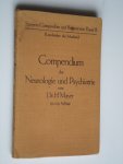 Mayer, Dr.H. - Compendium der Neurologie und Psychiatrie