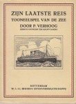 Verhoog, P - Zijn laatste reis Toneelspel van de zee