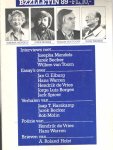 Diepstraten, Johan en Phil Muysson - Bzzlletin nr. 89 Diepstraten, Johan en Phil Muysson - Bzzlletin nr. 89