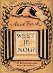 FRANK, Anne - Weet je nog? Verhalen en sprookjes.