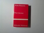 BENJAMIN, WALTER - Über Literatur