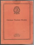 Christie's Amsterdam B.V. - German tinplate models from the Ton Lensink Collection. ( Tin steam engine models )