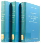 CIONARESCU, ALEXANDRE - Bibliographie de la littérature Française du dix-huitième siècle. Complete in 3 volumes.