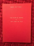 Tichelen, Hendrik van - Van over de Theems en van over de Rijn. Rijmpjes en verzen naar het Engels en het Duits