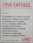 Deleu, Jozef  e.a. - Ons Erfdeel Algemeen Nederlands tweemaandelijks cultureel tijdschrift 23 jaargang 1/80