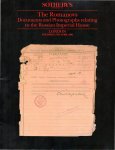 SOTHEBY'S - The Romanovs Documents and Photographs relating to the Russian imperial House SOTHEBY'S - The Romanovs Documents and Photographs relating to the Russian imperial House
