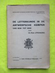 Sterkens, Remi - De letterkunde in de Antwerpsche Kempen van 1830 tot 1900.
