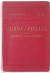 Bertarelli, L V  (Italiaans talig) - Guida D Italia del Touring Club Italiano Italia Centrale 15 carte 15 piante citta 6 piante di edifici Terzo volume
