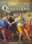 Partington, Angela (Ed.) - THE OXFORD DICTIONARY OF QUOTATIONS